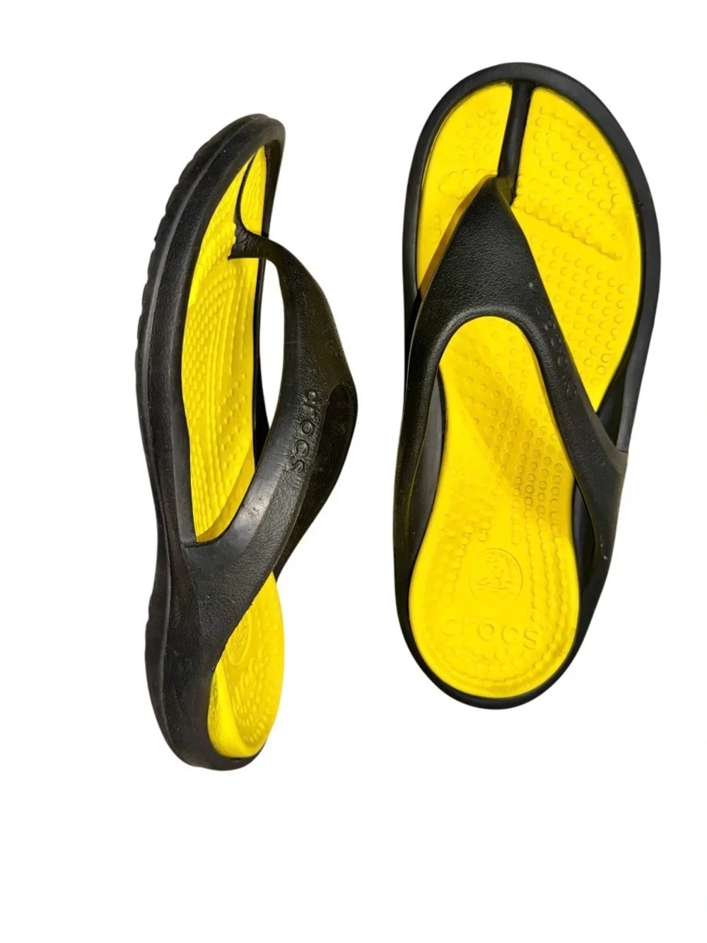 Crocs Athens thong flip flops men’s size 6 women’s sandals size 8
